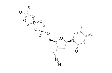3'-AZIDO-3'-DEOXY-THYMIDINE-5'-O-TRITHIOTRIPHOSPHATE