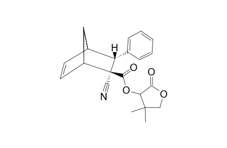 (1S,2S,3R,4R)-2-ENDO-CYANO-3-ENDO-PHENYLBICYCLO-[2.2.1]-HEPT-5-ENE-2-EXO-CARBOXYLATE-OF-(R)-PANTOLACTONE