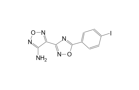 4-[5-(4-iodophenyl)-1,2,4-oxadiazol-3-yl]-1,2,5-oxadiazol-3-amine