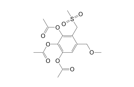 2-Methylsulfonylmethyl-3,4,5-triacetoxybenzyl methyl ether