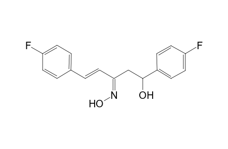 (E)-1,5-bis(4-fluorophenyl)-5-hydroxy-1-penten-3-one oxime