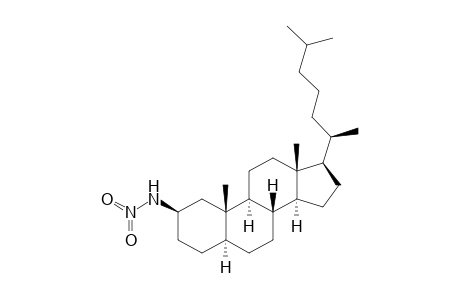 Cholestan-2-amine, N-nitro-, (2.beta.,5.alpha.)-