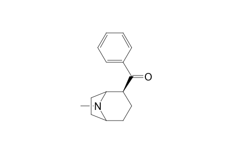 Methanone, (8-methyl-8-azabicyclo[3.2.1]oct-2-yl)phenyl-, (1S-endo)-