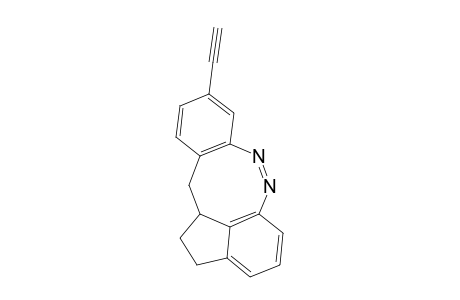 (Z)-9-Ethynyl-1,2,12,12a-tetrahydrobenzo[g]indeno[7,1-cd][1,2]-diazocine