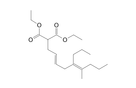 Diethyl 2-[(2E,5E)-6-Methyl-5-propylnona-2,5-dienyl]malonate