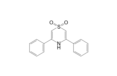 3,5-diphenyl-4H-1,4-thiazine, 1,1-dioxide