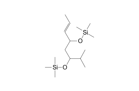 7-Methyl-2(E)-octene-4,6-diol bistrimethylsilyl ether