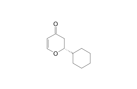 (-)-(R)-2-Cyclohexyl-2,3-dihydro-pyran-4-one