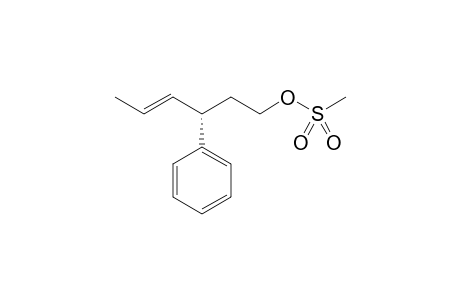 (+)-(S,E)-3-Phenylhex-4-enyl Methanesulfonate