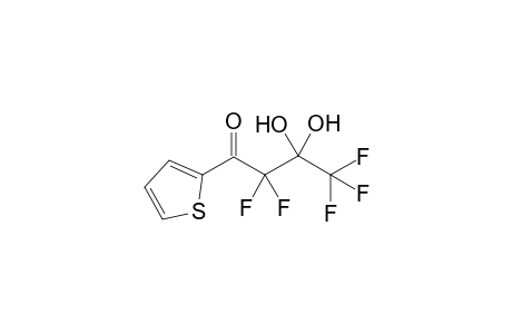 2,2-Difluoro-4,4,4-trifluoro-3,3-dihydroxy-1-thiophen-2-ylbutan-1-one