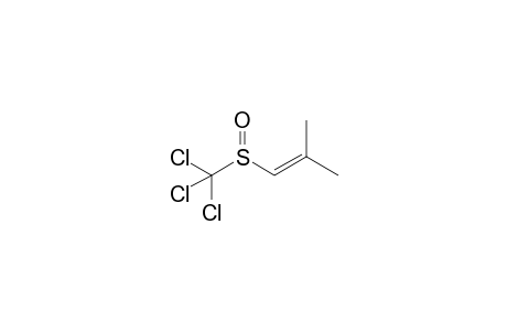 2-Methyl 1-propenyl trichloromethyl sulfoxide