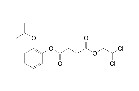 Succinic acid, 2,2-dichloroethyl 2-isopropoxyphenyl ester