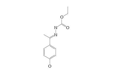 N'-[1-(HYDROXYPHENYL)-ETHYLIDENE]-HYDRAZINE-CARBOXYLIC-ACID-ETHYLESTER
