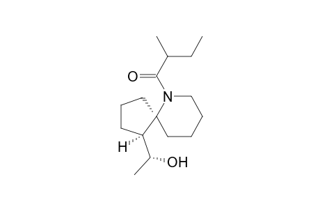 1-{(1S,5S)-1-[(R)-1-Hydroxy-ethyl]-6-aza-spiro[4.5]decan-6-yl}-2-methyl-butan-1-one