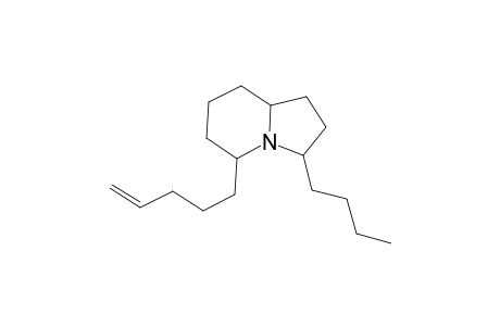 1-Butyl-5-(4'-penten-1'-yl)-indolizidine