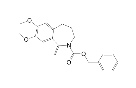 2H-2-Benzazepine-2-carboxylic acid, 1,3,4,5-tetrahydro-7,8-dimethoxy-1-methylene-, phenylmethyl ester