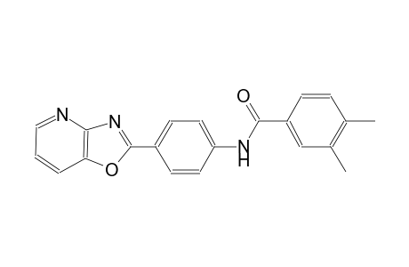 benzamide, 3,4-dimethyl-N-(4-oxazolo[4,5-b]pyridin-2-ylphenyl)-