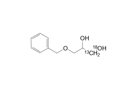 [1-13C,18O]-3-Benzyloxy-2-hydroxypropanol