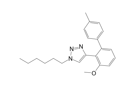1-n-Hexyl-4-(3-methoxy-4'-methylbiphenyl-2-yl)-1H-1,2,3-triazole