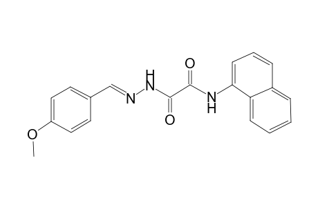 N'-[(E)-(4-methoxyphenyl)methyleneamino]-N-(1-naphthyl)oxamide