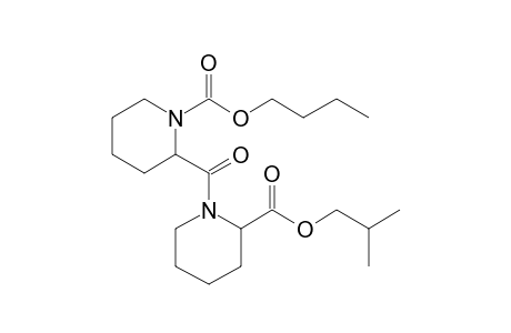 Pipecolylpipecolic acid, N-butoxycarbonyl-, isobutyl ester