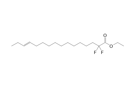 Ethyl (E)-2',2'-difluorohexadec-13-enoate
