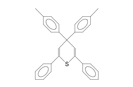 2,6-Diphenyl-4,4-bis(P-tolyl)-4H-thiopyran