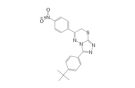 3-(4-tert-butylphenyl)-6-(4-nitrophenyl)-7H-[1,2,4]triazolo[3,4-b][1,3,4]thiadiazine