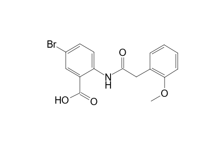 5-Bromo-2-[2-(2-methoxy-phenyl)-acetylamino]-benzoic acid