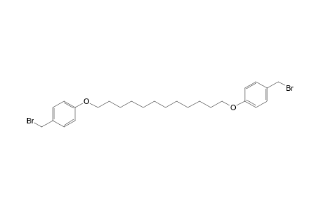 1-(bromomethyl)-4-[12-[4-(bromomethyl)phenoxy]dodecoxy]benzene