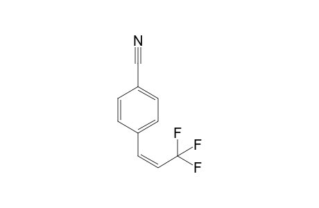 (Z)-3,3,3-Trifluoro-1-[4'-cyanophenyl]-1-propene