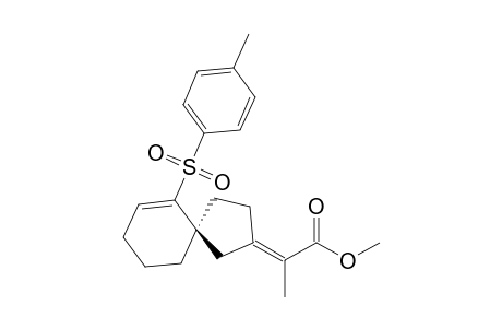 (-)-Methyl (2E,5S)-2-[6-(p-Tolylsulfonyl)spiro[4.5]dec-6-en-2-ylidene]propionate