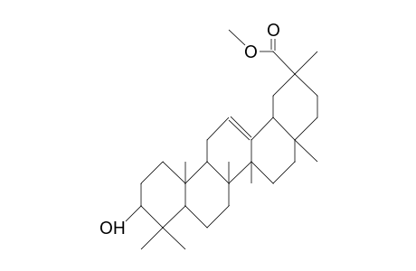 Methyl 3b-hydroxy-18.alpha.-olean-12-en-30-oate