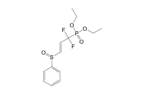 (1E)-3-DIETHOXYPHOSPHORYL-3,3-DIFLUORO-1-PHENYLSULFINYLPROP-1-ENE