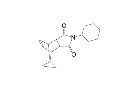 (3aR,4R,7S,7aS)-2-cyclohexyl-3a,4,7,7a-tetrahydro-1H-spiro[4,7-methanoisoindole-8,1'-cyclopropane]-1,3(2H)-dione