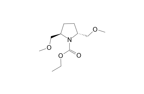 Ethyl 2,5-Bis(methoxymethyl)pyrrolidine-1-carboxylate