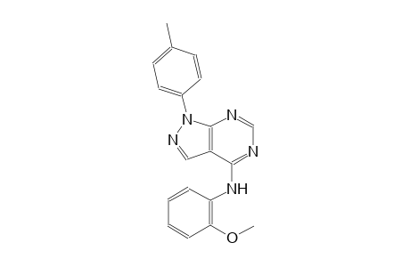 N-(2-methoxyphenyl)-1-(4-methylphenyl)-1H-pyrazolo[3,4-d]pyrimidin-4-amine