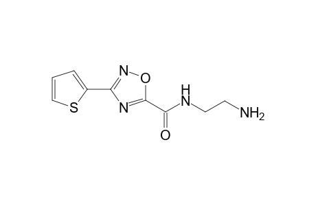 N-(2-aminoethyl)-3-(2-thienyl)-1,2,4-oxadiazole-5-carboxamide