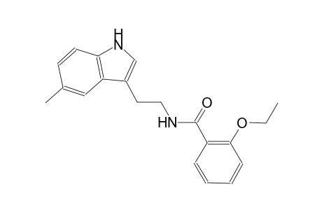 2-ethoxy-N-[2-(5-methyl-1H-indol-3-yl)ethyl]benzamide