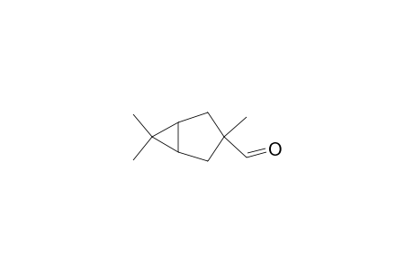 3,6,6-Trimethylbicyclo[3.1.0]hexane-3-carboxaldehyde