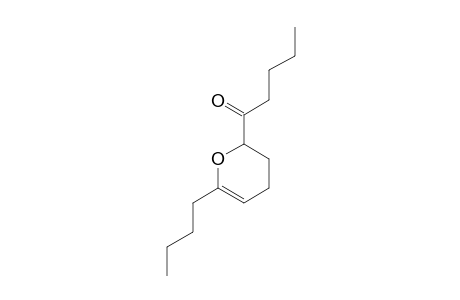 1-(6-butyl-3,4-dihydro-2H-pyran-2-yl)pentan-1-one
