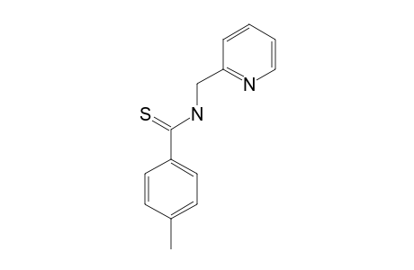 N-2-PYRIDYLMETHYL-4-METHYLBENZENECARBOTHIOAMIDE