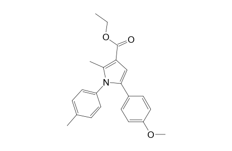 5-(4-Methoxyphenyl)-2-methyl-1-(4-methylphenyl)-3-pyrrolecarboxylic acid ethyl ester
