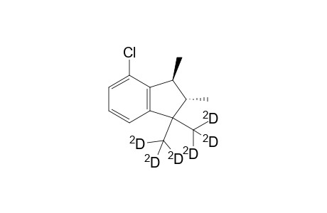 (2R,3S)-4-Chloro-2,3-dihydro-1,1-(perdeuteriodimethyl)-2,3-dimethyl-1H-inden