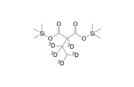 D5-ethylmalonic acid 2TMS