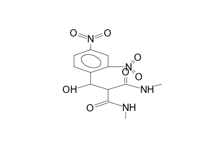 N,N'-DIMETHYL-2-HYDROXY-2-(2,4-DINITROPHENYL)ETHANE-1,1-DICARBOXYAMIDE