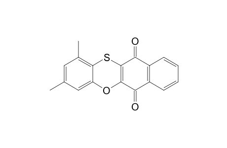 1,3-Dimethylbenzo[b]naphtho[2,3-e][1,4]oxathiin-6,11-quinone