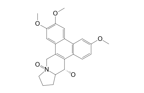 TYLOPHORINE_N-OXIDE;3,6,7-TRIMETHOXYPHENENTHROINDOLIZIDINE-N-OXIDE