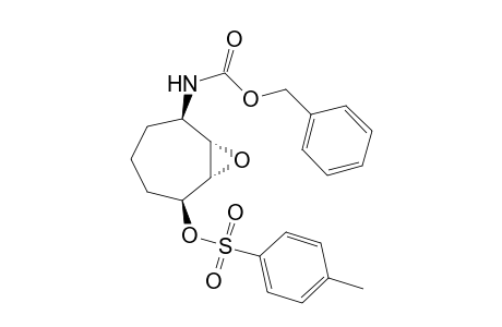 1.beta.-[(p-Toluenesulfonyl)oxy]-2.alpha.,3.alpha.-epoxy-4.beta.-[(benzyloxycarbonyl)amino]cycloheptane
