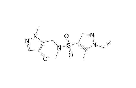 1H-pyrazole-4-sulfonamide, N-[(4-chloro-1-methyl-1H-pyrazol-5-yl)methyl]-1-ethyl-N,5-dimethyl-